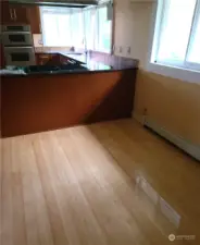 Dining area in kitchen