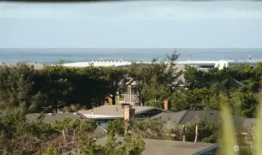 Ocean views from primary sunroom.