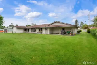 Back of home