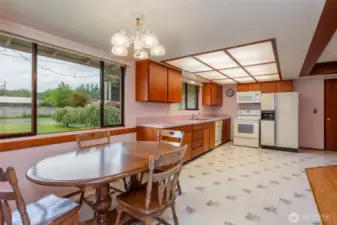Massive eat in kitchen