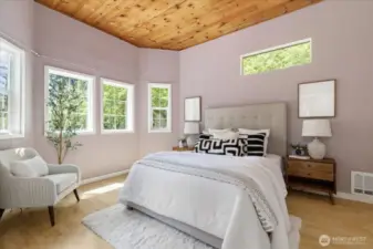 PRIMARY BEDROOM ON THE MAIN LEVEL