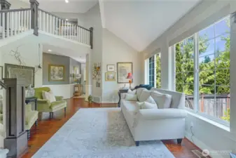 Living Room looking back toward entry