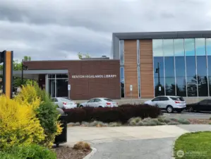 Cascade Library, 100 feet away