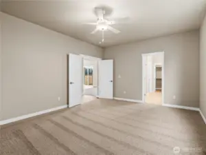 Home is under construction. Photos, including virtually staged, are of a previously bult home in a different community with similar finishes. Builder reserves the right to make changes to plans & specifications without notice. Features vary by plan. Buyer to verify square footage.