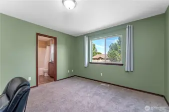 Primary suite - currently used as office