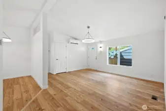 Beautiful spacious living room.