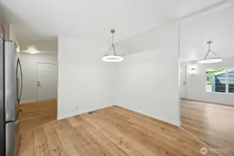 There is where that table goes.