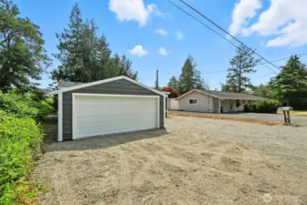 20X20 garage.