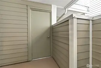 1 of 2 storage spaces