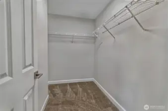 Large Primary Walk-in Closet