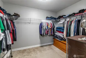 Huge walk-in closet