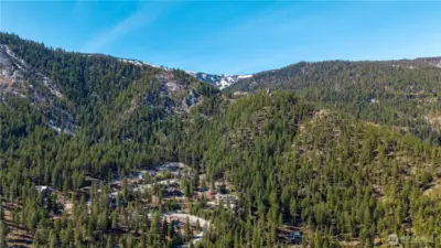 Right down the road from Mission Ridge ski slopes