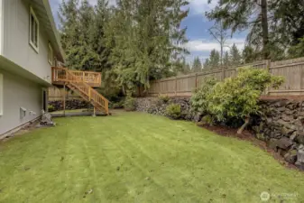 Privacy, peace and quiet.