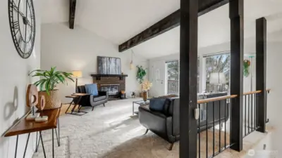 Step into an open, light-filled living space designed to welcome you home