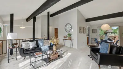 A seamless flow that makes hosting effortless and everyday living comfortable