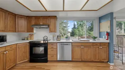 A light-filled kitchen that feels open, airy, and inviting