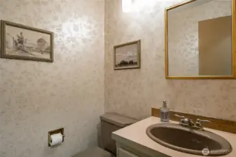 1/2 bath on main floor