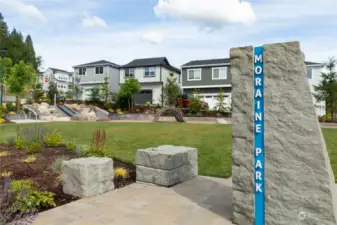 Morraine Park - 1 of the 7 community parks at The Ridge at Big Rock