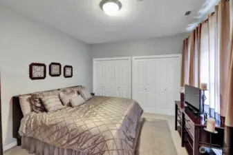 One of 4 upstairs bedrooms.