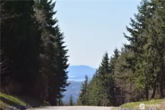 View of Bay & Islands from the road