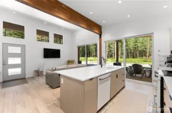 Wall of Windows lets in an abundance of natural light