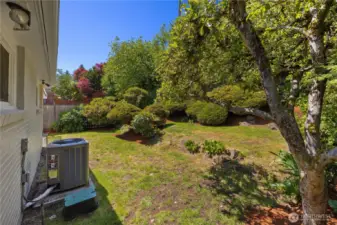 Spacious and private as-is.  Maybe add a deck?