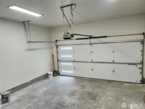 Large two car garage