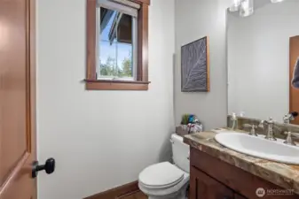 Main floor powder bath