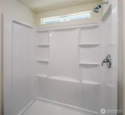 Brand New Shower Surrounds in Both Baths