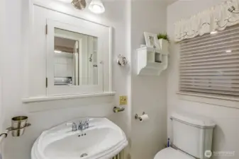 Main floor powder bath.