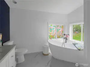 Bathroom off Primary bedroom