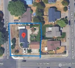 You can see the generous spaced Lot!!