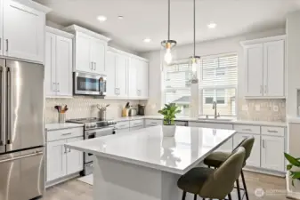 Kitchen with Premium Appliances