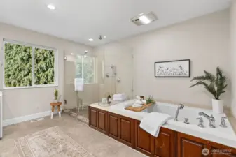 5 piece primary bath.