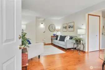 Just what you are looking for... Tons of storage closets for all your gadgets and low maintenance engineered hardwood floors on the main floor. Must see!