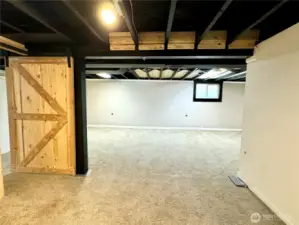 Basement great room