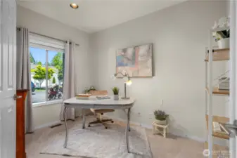 Double doors leads to Second Bedroom/ Office / Flex Room