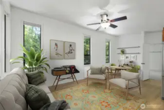 Virtual Staging in ADU.