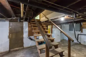 Plenty of room to potentially add guest suite or ADU with exterior access in basement.