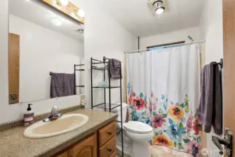 2 additional bedrooms and full bath on opposite side of home. Perfect for shared living.