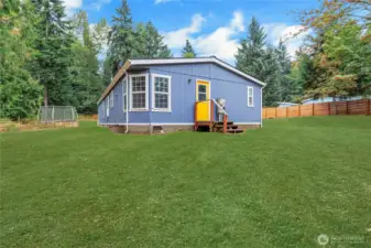Enhance photo with grass added