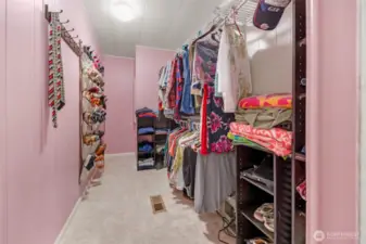 Primary Walk-In Closet