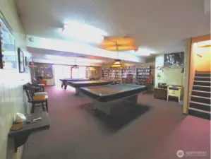 Clubhouse game room