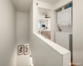 Washer & dryer in upper hallway new in 2022. Water Heater new in 2021.