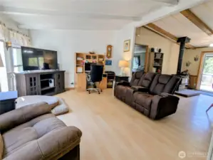 Entry living room