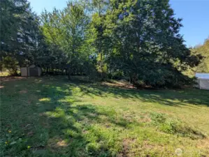 More yard