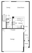 1692 First Floor Plan Layout