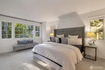 Upper level Primary bedroom