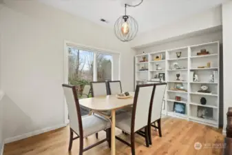 Dining area with sliding door access to 2nd patio