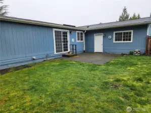 Patio and garage door entry